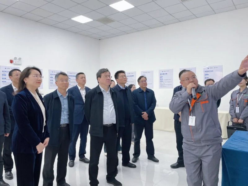 省政協(xié)副主席、省工商聯(lián)主席張健調(diào)研派格蘭藥業(yè)